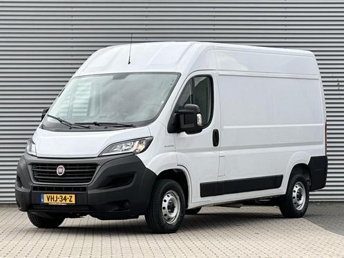 Fiat Ducato 30 2.3 MultiJet L2H2, Auto's, Bestelauto's, Lease, Handgeschakeld, Wit, Financial lease, Stof, Diesel, ABS, Airbags