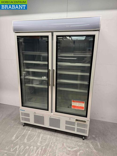 Polar GH507 Dubbeldeurs glasdeurvrieskast Vrieskast 920, Zakelijke goederen, Horeca | Keukenapparatuur, Nieuw in verpakking, Ophalen of Verzenden