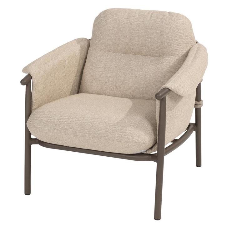 Ezra lounge tuinstoel met complete kussenset terre 4, Tuin en Terras, Tuinstoelen, Nieuw, Ophalen of Verzenden