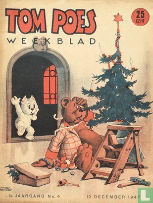 Bas en van der Pluim - Tom Poes weekblad 4 - 1947, Boeken, Stripboeken, Zo goed als nieuw, Eén stripboek, Verzenden