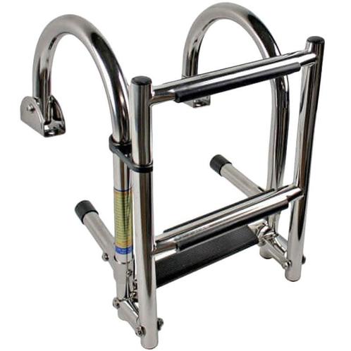 Opvouwbare Zwemtrap Rvs 3 Treden 73x25cm, Watersport en Boten, Bootonderdelen, Ophalen of Verzenden