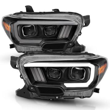ANZO 2016-2017 Toyota Tacoma Projector Headlights w/ Plank beschikbaar voor biedingen