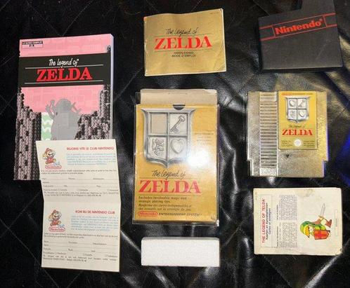 Nintendo - Nes - The Legend of Zelda & Zelda II: The, Spelcomputers en Games, Spelcomputers | Overige Accessoires