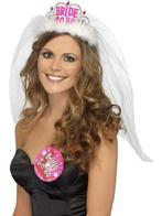 Gesluierde Bride to Be tiara, Ophalen of Verzenden, Nieuw