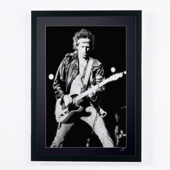 The Rolling Stones - Keith Richards - Fine Art Photography -, Cd's en Dvd's, Vinyl Singles