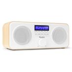 Audizio Novara stereo FM en DAB radio - 40W - Wit, Audio, Tv en Foto, Radio's, Verzenden, Nieuw