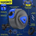 MASKO® Kabelhaspel 20 meter automatisch voor buiten met 3 st, Doe-het-zelf en Verbouw, Elektra en Kabels, Verzenden, Zo goed als nieuw