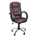 Malatec ergonomische bureaustoel gemaakt van bruin eco-leer, Huis en Inrichting, Bureaustoelen, Nieuw, Ophalen of Verzenden