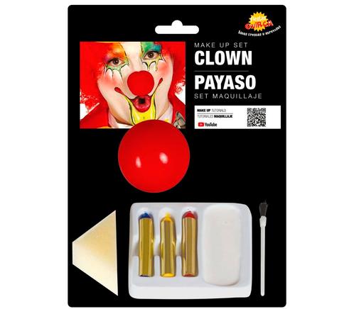 Clowns Schminkset, Hobby en Vrije tijd, Feestartikelen, Nieuw, Verzenden