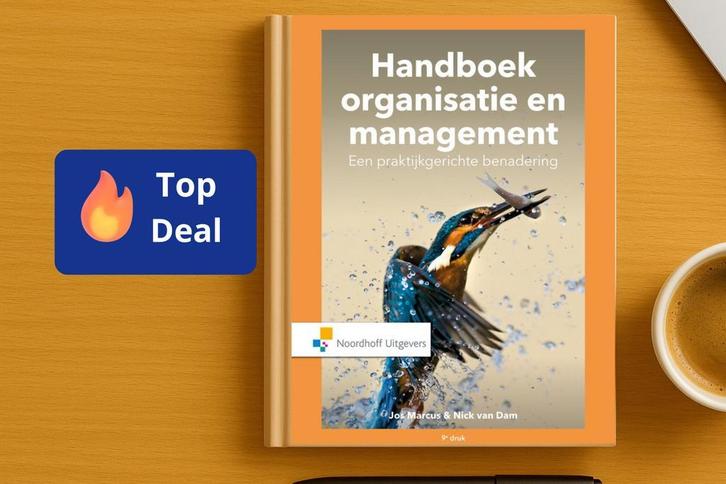 Handboek Organisatie en Management, 9789001895600, Boeken, Studieboeken en Cursussen, Zo goed als nieuw, Verzenden