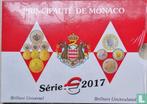 Monaco jaarset 2017, Postzegels en Munten, Munten | Europa | Euromunten, Verzenden, Monaco, Overige waardes, Setje
