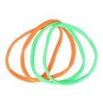 Haarband Endless Sport Elastiek Nylon 4 Stuks Oranje Groen, Nieuw