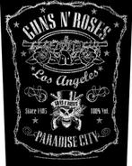 Guns N Roses Paradise City Backpatch officiële merchandise, Nieuw, Ophalen of Verzenden, Kleding