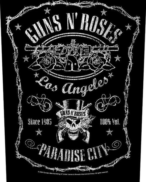 Guns N Roses Paradise City Backpatch officiële merchandise, Verzamelen, Muziek, Artiesten en Beroemdheden, Kleding, Nieuw, Ophalen of Verzenden