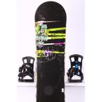 156 snowboard RIDE KINK, black, FLAT/Rocker, Verzenden, Gebruikt, Board