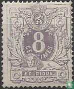 België - Liggende leeuw met wapenschild - 1870, Postzegels en Munten, Postzegels | Europa | België, Verzenden, Postfris