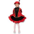 Pietenjurkje kind Rood/Zwart met petticoat, Kleding | Dames, Carnavalskleding en Feestkleding, Ophalen of Verzenden, Nieuw