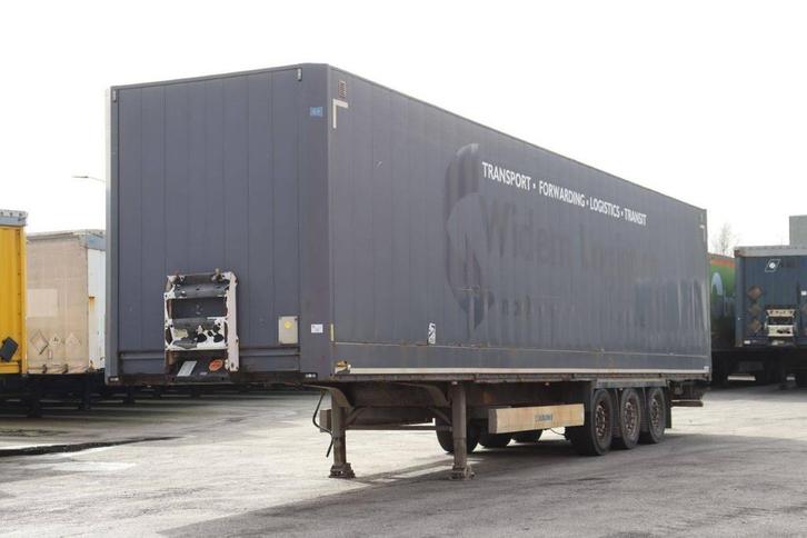 Veiling: Gesloten Oplegger Krone SD, Auto's, Vrachtwagens, BTW verrekenbaar, Overige brandstoffen, Overige kleuren, Aanhangers en Opleggers