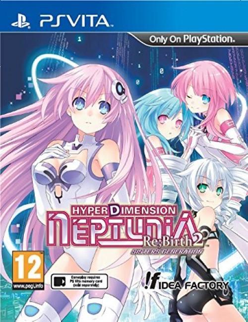 Hyperdimension Neptunia Re.Birth2 Sisters Generation (PS..., Spelcomputers en Games, Games | Sony PlayStation Vita, Gebruikt, Vanaf 7 jaar
