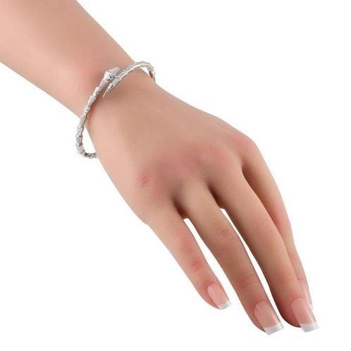 Armband - 14 karaat Witgoud, Armband van 14K witgoud met, Sieraden, Tassen en Uiterlijk, Armbanden