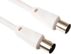 Velleman - Velleman Coax kabel 10m Wit 2xMannelijk, Ophalen of Verzenden, Nieuw