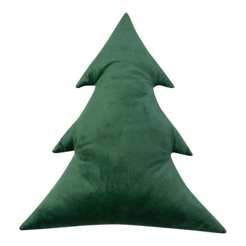 Kussen Fluweel Boom groen 43x47x11cm beschikbaar voor biedingen