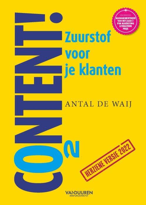 Co2ntent! 9789089656285 Antal de Waij, Boeken, Overige Boeken, Gelezen, Verzenden
