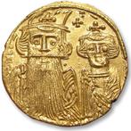 Byzantijnse Rijk. Constans II, with Constantine IV,
