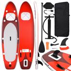vidaXL Stand Up Paddleboardset opblaasbaar 330x76x10 cm rood, Watersport en Boten, Suppen, Verzenden, Nieuw