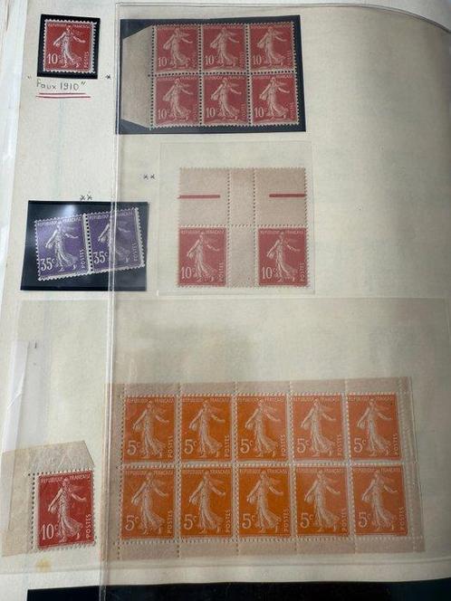 Frankrijk - Verzameling Semeuses (cameeën, lijnen) in, Postzegels en Munten, Postzegels | Europa | Frankrijk