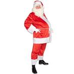 Kerstman kostuum katoenfluweel, Verzenden, Nieuw, Feestartikel