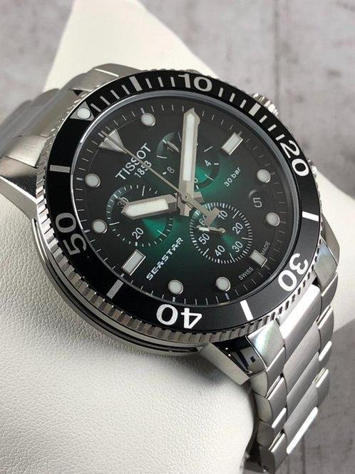 Tissot - Seastar 1000 Chronograph - T120.417.11.091.01 -, Sieraden, Tassen en Uiterlijk, Horloges | Heren