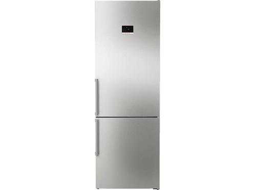 Bosch -   Serie 6 Koel-vriescombinatie Zilver, Witgoed en Apparatuur, Koelkasten en IJskasten, 200 liter of meer, Nieuw, Met aparte vriezer