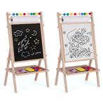 Magnetisch schoolbord met abacus en tekenpapier - 62x28x4..., Ophalen of Verzenden, Nieuw