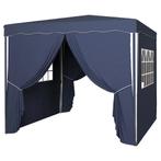TRUUSK Vouwpaviljoen 3 X 3 M Met Zijwanden & Ramen, UV-besch, Verzenden, Nieuw