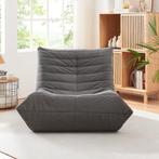 Relaxstoel Kodsø lounge fauteuil 75x90x100 cm grijs [en.casa, Verzenden, Nieuw