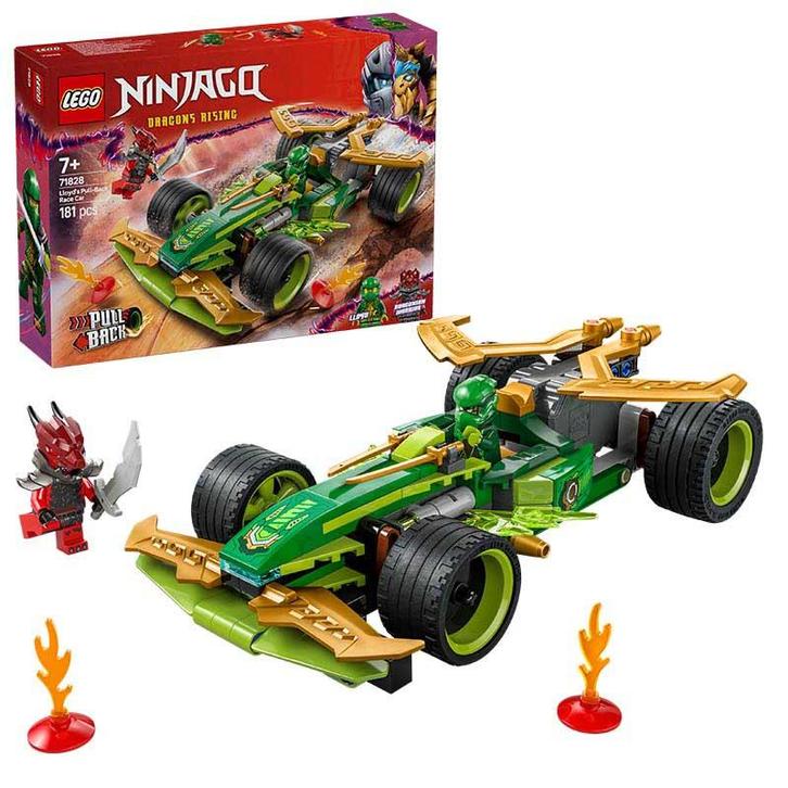 LEGO Ninjago - Lloyds Pull-Back Race Car 71828, Kinderen en Baby's, Speelgoed | Duplo en Lego, Ophalen of Verzenden