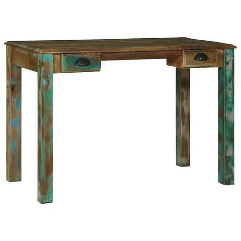 Bureau Bruin Gerecycled Hout - Retourdeal - 40% Korting!, Huis en Inrichting, Bureaus, Nieuw, Bureau, Ophalen of Verzenden