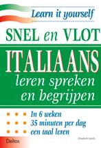 Snel en vlot Italiaans leren spreken en begrijpen / Learn it, Verzenden, Gelezen, E. Smith
