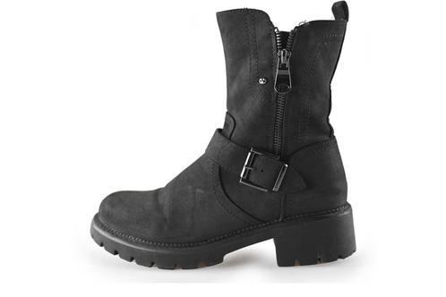 Dolcis Biker boots in maat 37 Zwart | 10% extra korting, Kleding | Dames, Schoenen, Zwart, Zo goed als nieuw, Overige typen, Verzenden