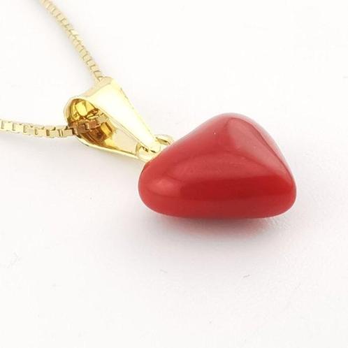 Koraal - 925 zilver - Hanger - Italiaans vakmanschap, Verzamelen, Dierenverzamelingen