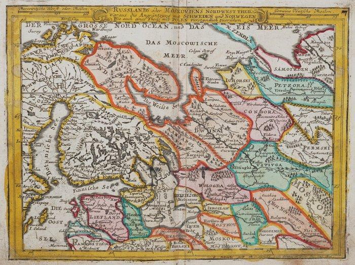 Finland - Estland, Rusland; G. Bodenehr - Russlands oder, Boeken, Atlassen en Landkaarten