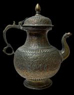 Kasjmiri theepot - Koper - Kasjmir, India - 19e eeuw