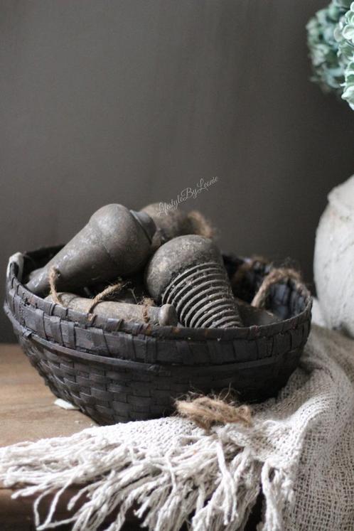 Sobere houten punt klos assorti, Huis en Inrichting, Woonaccessoires | Overige, Nieuw, Ophalen of Verzenden