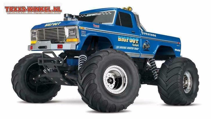 Traxxas Bigfoot, 1/10 Schaal Monster Truck TRX36034-1 TRXXS, Hobby en Vrije tijd, Modelbouw | Radiografisch | Auto's, Auto offroad
