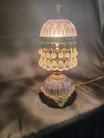 dlg Michelotti - Tafellamp - brons en glas, Antiek en Kunst