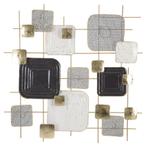 MUUR IJZEREN PANEEL KUBUSSEN CM 80X5X80, Ophalen of Verzenden, Nieuw