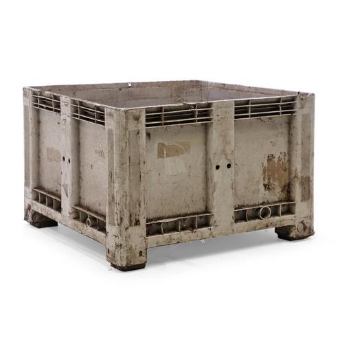 Gebruikte palletbox b-kwaliteit, met schade, Doe-het-zelf en Verbouw, Kratten en Dozen, Ophalen of Verzenden