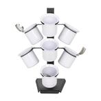 GGM Gastro | Bestekbak - met 7 vakken - Zwart | BEKG7S |, Huis en Inrichting, Verzenden, Nieuw