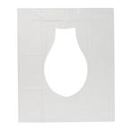 ProPlus Universele toiletbril bedekkers - wit - set van 6..., Caravans en Kamperen, Kampeeraccessoires, Ophalen of Verzenden, Nieuw